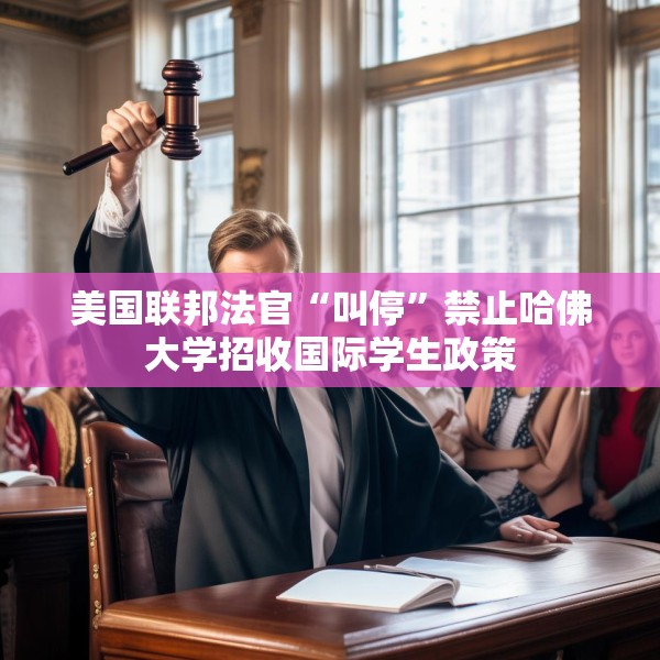 美国联邦法官“叫停”禁止哈佛大学招收国际学生政策