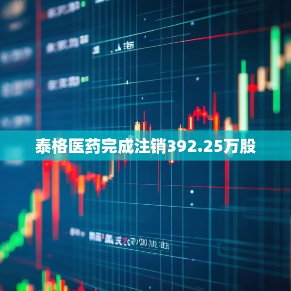 泰格医药完成注销392.25万股