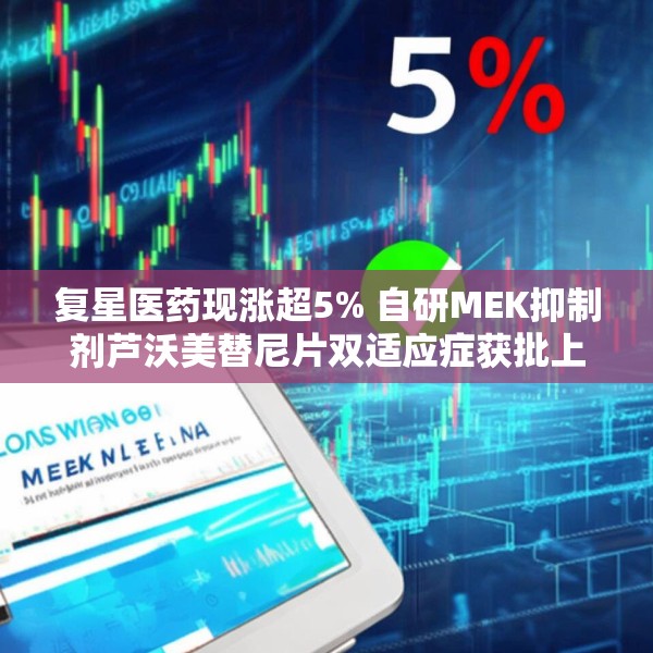 复星医药现涨超5% 自研MEK抑制剂芦沃美替尼片双适应症获批上市