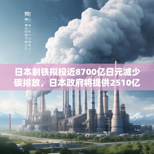 日本制铁拟投近8700亿日元减少碳排放，日本政府将提供2510亿日元补贴