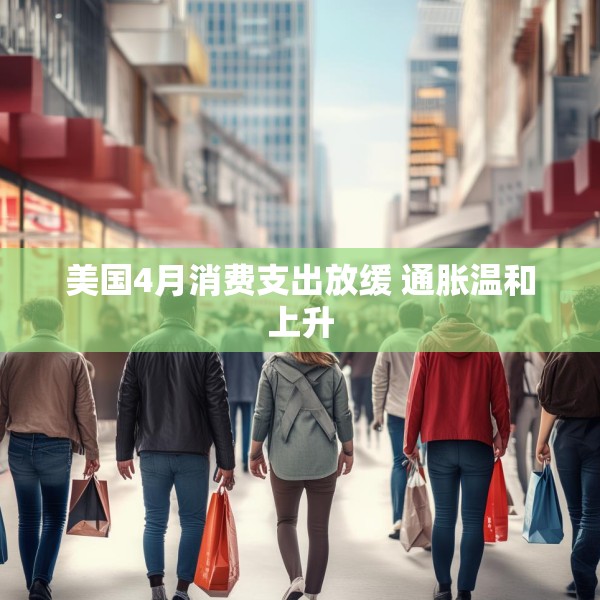 美国4月消费支出放缓 通胀温和上升