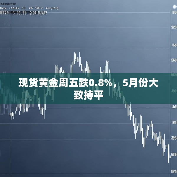 现货黄金周五跌0.8%，5月份大致持平