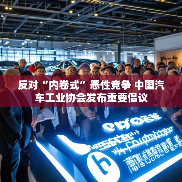 反对“内卷式”恶性竞争 中国汽车工业协会发布重要倡议