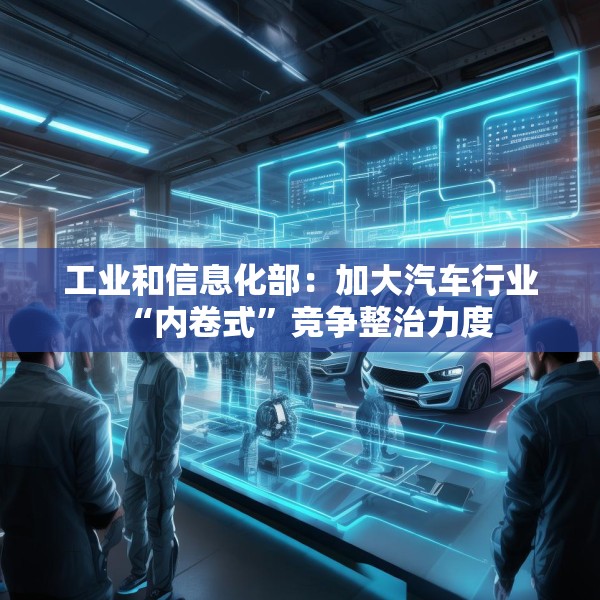 工业和信息化部：加大汽车行业“内卷式”竞争整治力度