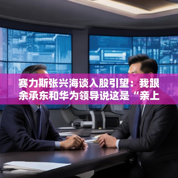 赛力斯张兴海谈入股引望：我跟余承东和华为领导说这是“亲上加亲”