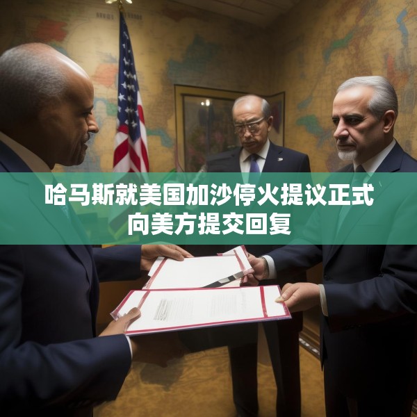 哈马斯就美国加沙停火提议正式向美方提交回复