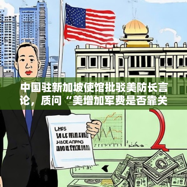 中国驻新加坡使馆批驳美防长言论，质问“美增加军费是否靠关税埋单”？