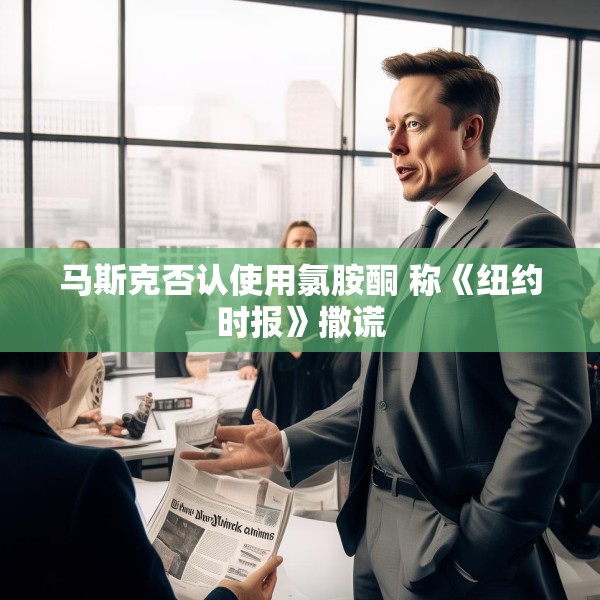 马斯克否认使用氯胺酮 称《纽约时报》撒谎