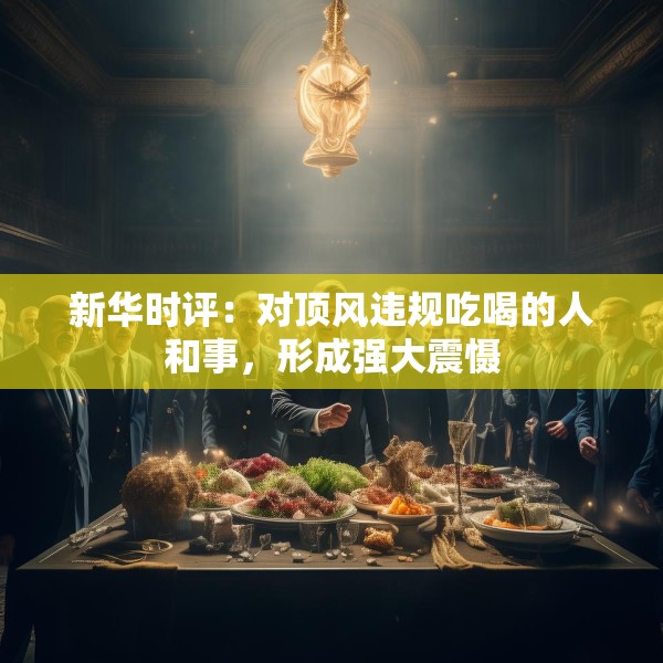 新华时评：对顶风违规吃喝的人和事，形成强大震慑