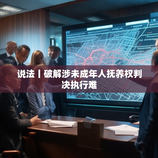 说法丨破解涉未成年人抚养权判决执行难