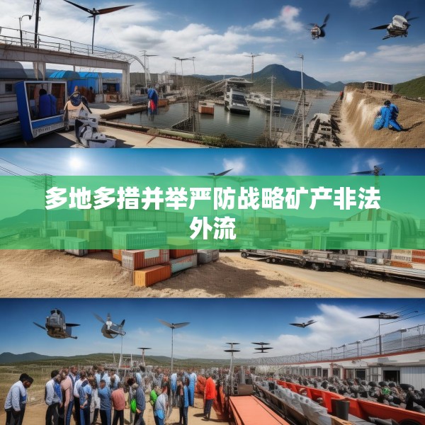 多地多措并举严防战略矿产非法外流