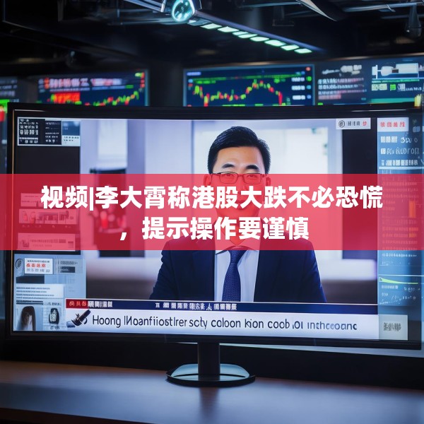 视频|李大霄称港股大跌不必恐慌，提示操作要谨慎