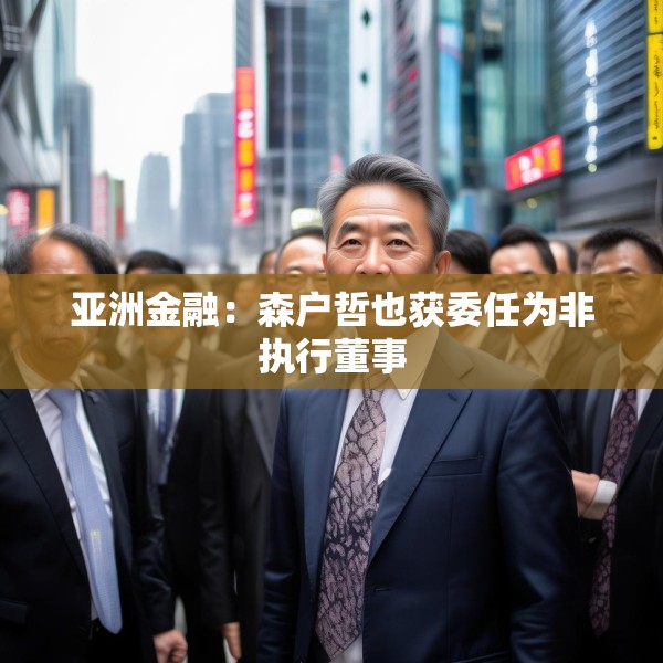 亚洲金融：森户哲也获委任为非执行董事