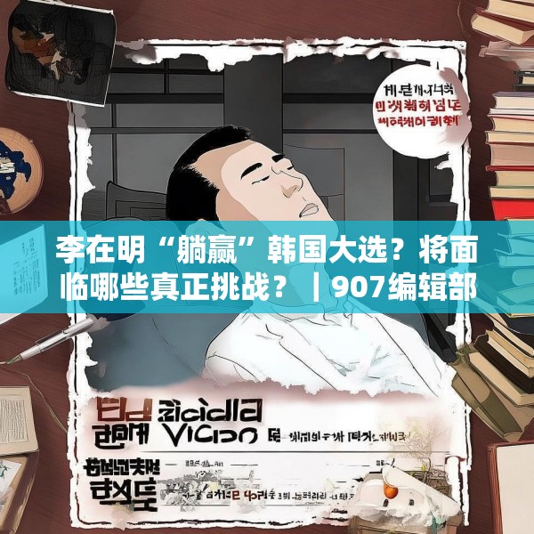 李在明“躺赢”韩国大选？将面临哪些真正挑战？｜907编辑部