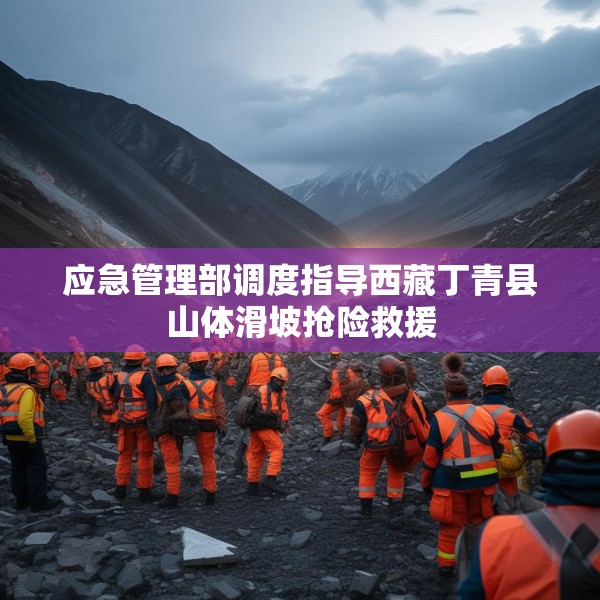 应急管理部调度指导西藏丁青县山体滑坡抢险救援