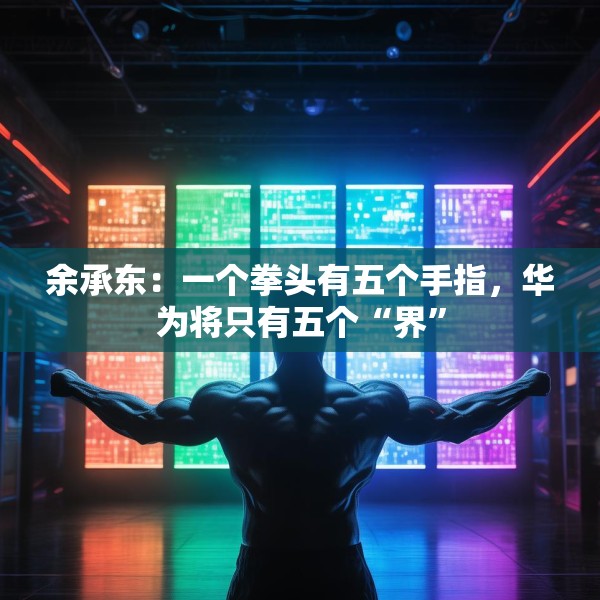 余承东：一个拳头有五个手指，华为将只有五个“界”
