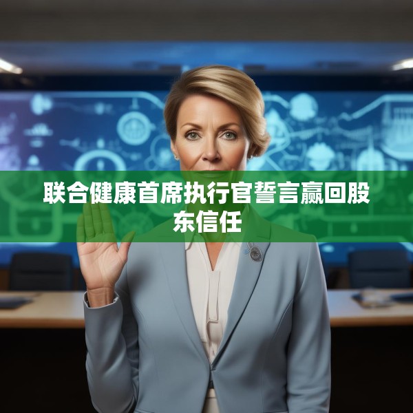 联合健康首席执行官誓言赢回股东信任
