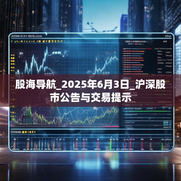 股海导航_2025年6月3日_沪深股市公告与交易提示