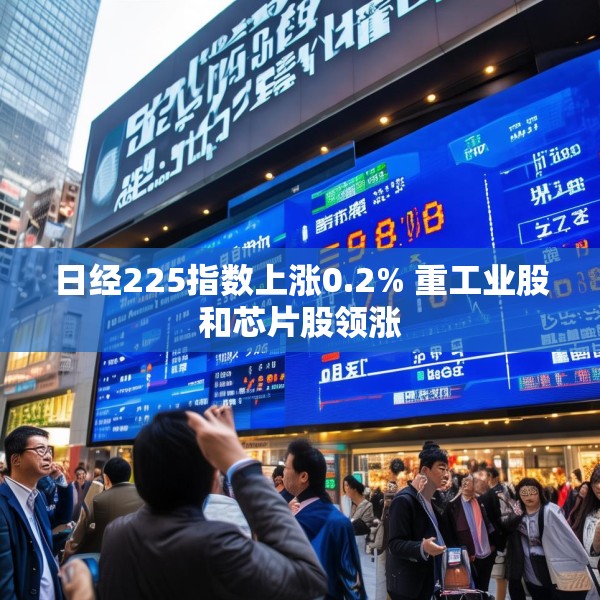 日经225指数上涨0.2% 重工业股和芯片股领涨