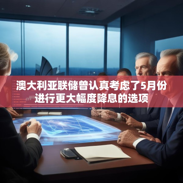 澳大利亚联储曾认真考虑了5月份进行更大幅度降息的选项