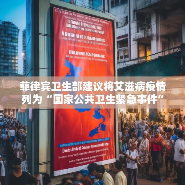 菲律宾卫生部建议将艾滋病疫情列为“国家公共卫生紧急事件”