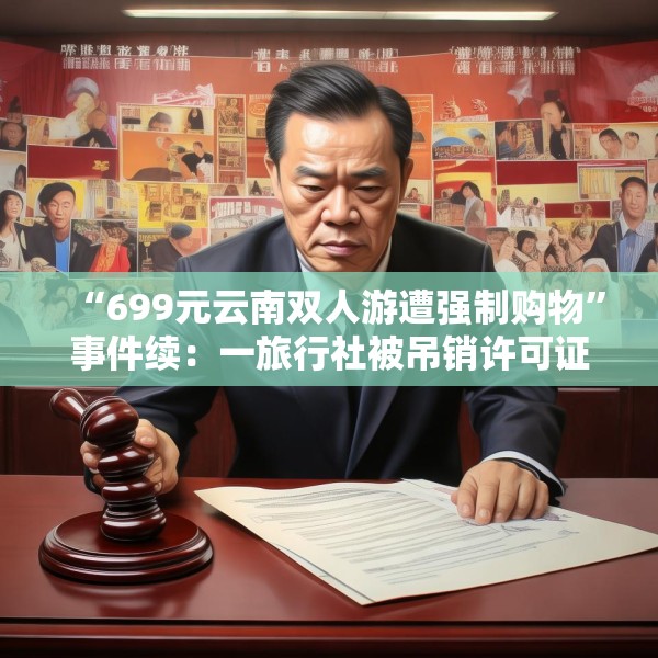 “699元云南双人游遭强制购物”事件续：一旅行社被吊销许可证