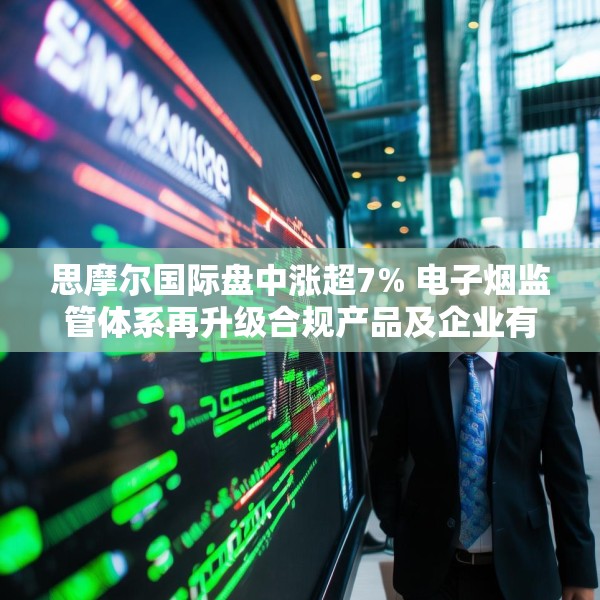 思摩尔国际盘中涨超7% 电子烟监管体系再升级合规产品及企业有望受益