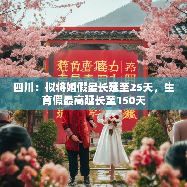 四川：拟将婚假最长延至25天，生育假最高延长至150天