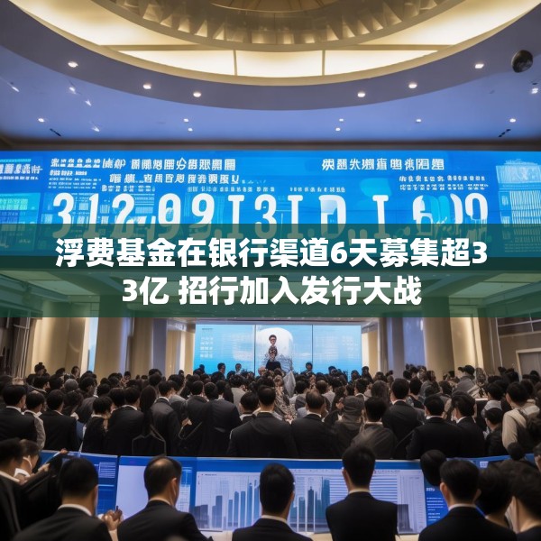浮费基金在银行渠道6天募集超33亿 招行加入发行大战