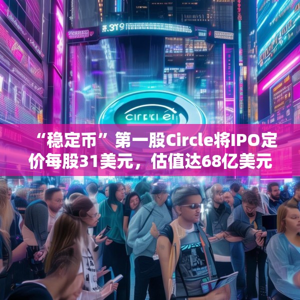 “稳定币”第一股Circle将IPO定价每股31美元，估值达68亿美元