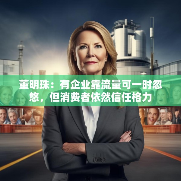 董明珠：有企业靠流量可一时忽悠，但消费者依然信任格力