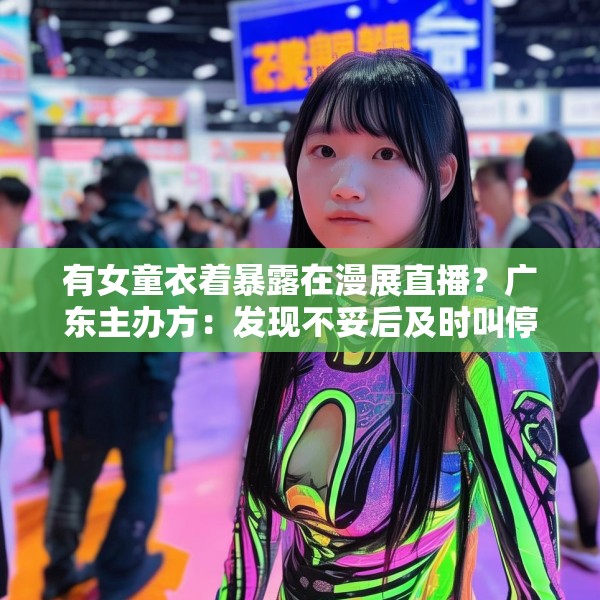 有女童衣着暴露在漫展直播？广东主办方：发现不妥后及时叫停
