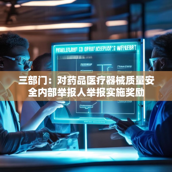 三部门：对药品医疗器械质量安全内部举报人举报实施奖励
