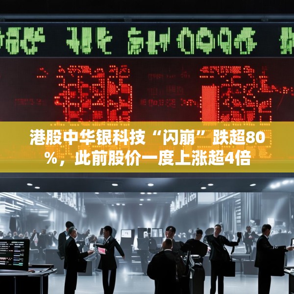 港股中华银科技“闪崩”跌超80%，此前股价一度上涨超4倍