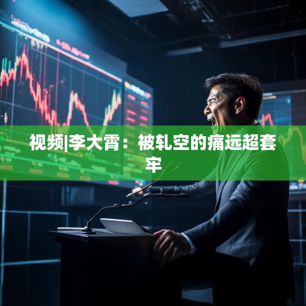 视频|李大霄：被轧空的痛远超套牢