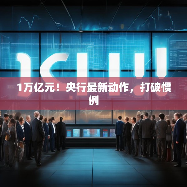 1万亿元！央行最新动作，打破惯例