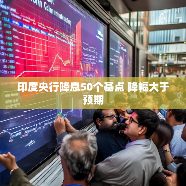 印度央行降息50个基点 降幅大于预期