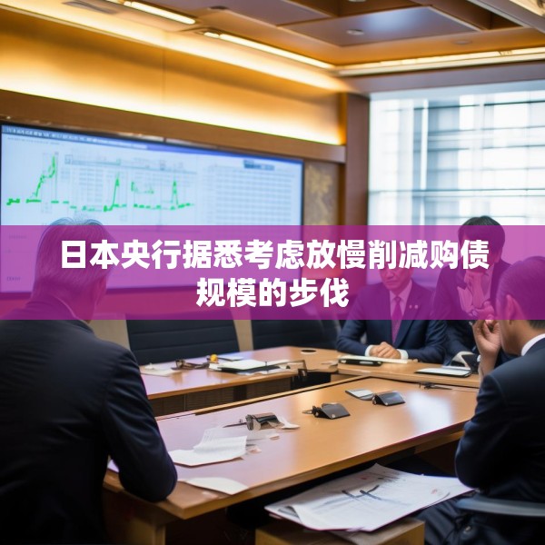 日本央行据悉考虑放慢削减购债规模的步伐