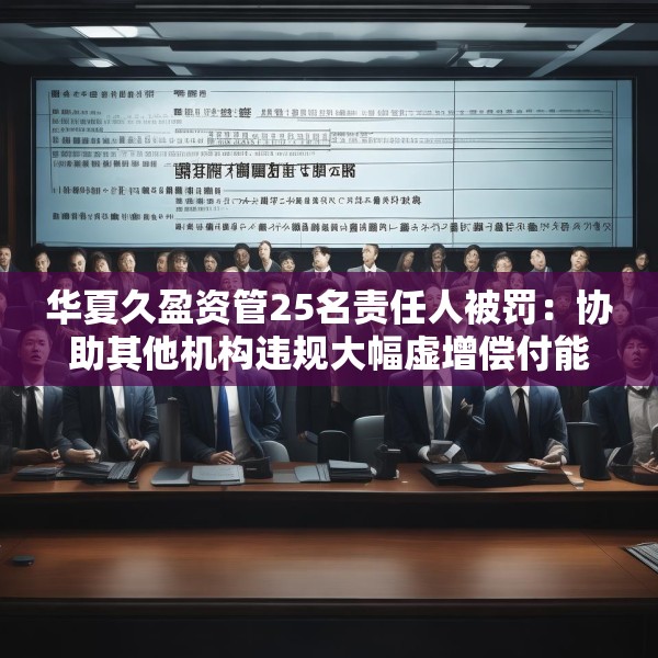 华夏久盈资管25名责任人被罚：协助其他机构违规大幅虚增偿付能力等