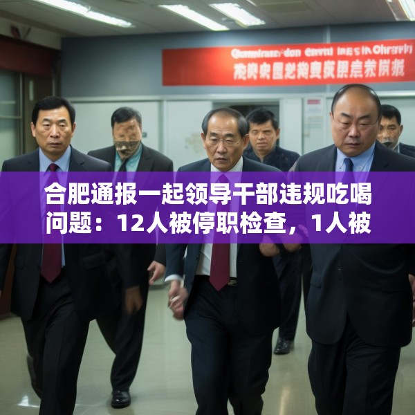 合肥通报一起领导干部违规吃喝问题：12人被停职检查，1人被免职