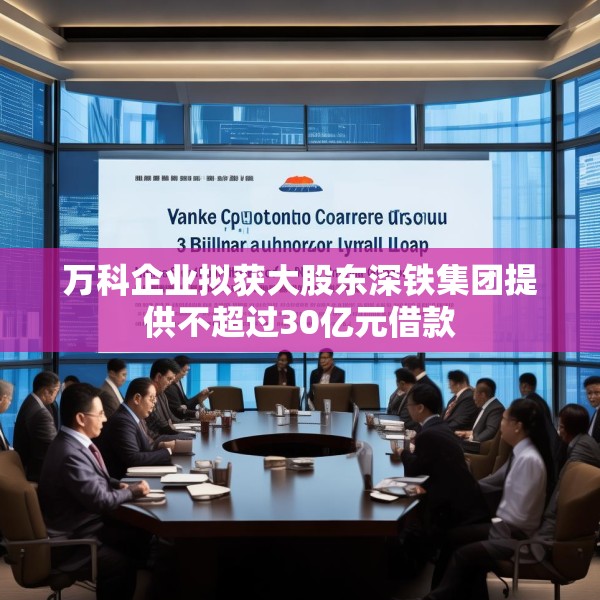 万科企业拟获大股东深铁集团提供不超过30亿元借款
