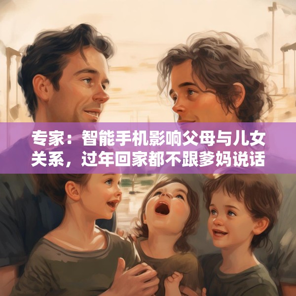 专家：智能手机影响父母与儿女关系，过年回家都不跟爹妈说话