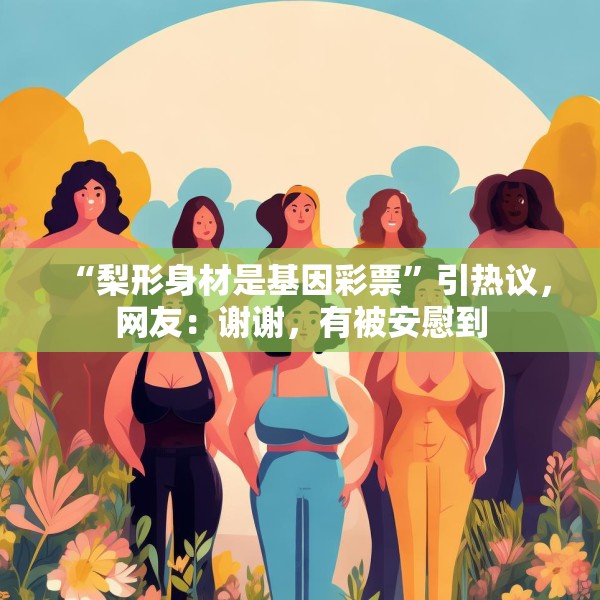 “梨形身材是基因彩票”引热议，网友：谢谢，有被安慰到