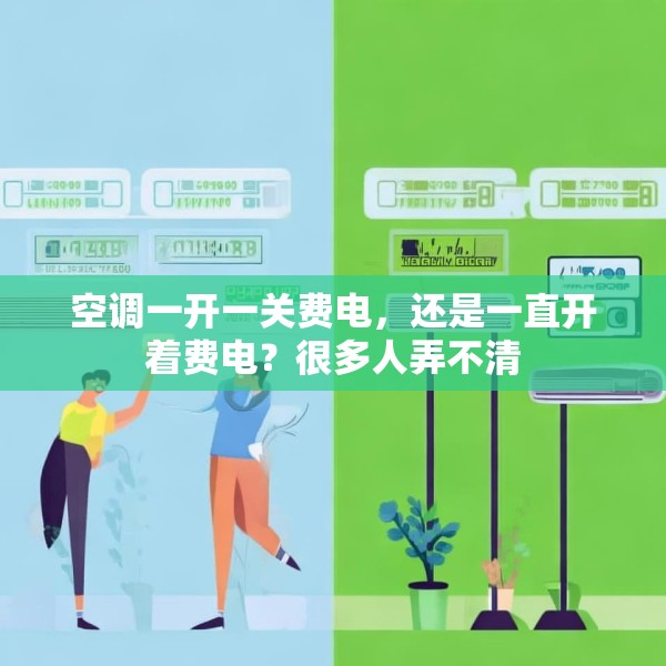 空调一开一关费电，还是一直开着费电？很多人弄不清