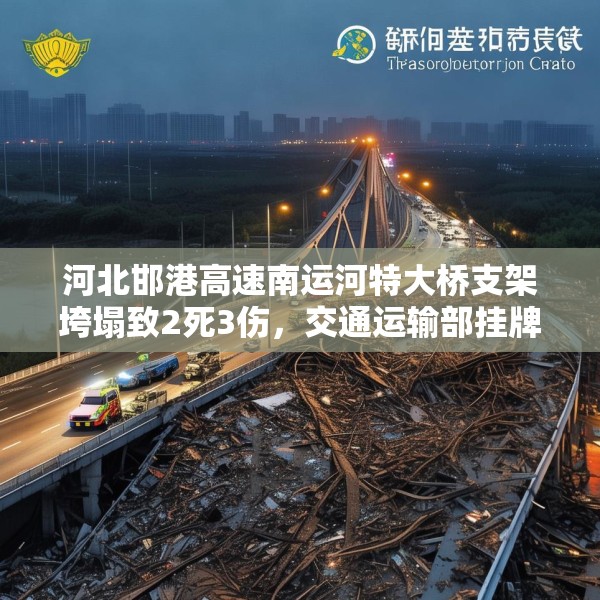 河北邯港高速南运河特大桥支架垮塌致2死3伤，交通运输部挂牌督办