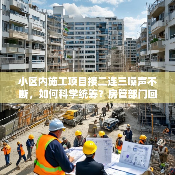小区内施工项目接二连三噪声不断，如何科学统筹？房管部门回应
