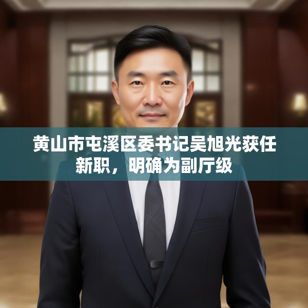 黄山市屯溪区委书记吴旭光获任新职，明确为副厅级
