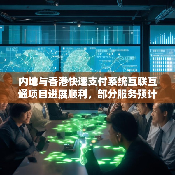 内地与香港快速支付系统互联互通项目进展顺利，部分服务预计很快推出