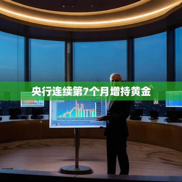 央行连续第7个月增持黄金