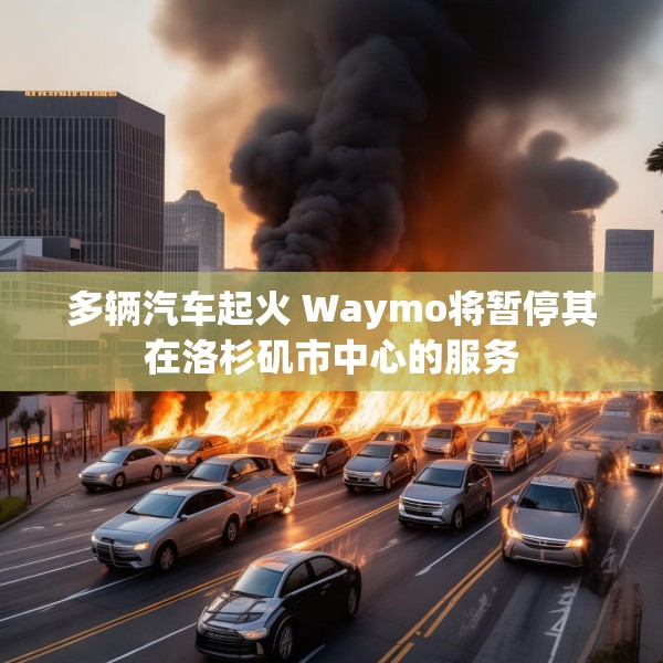 多辆汽车起火 Waymo将暂停其在洛杉矶市中心的服务